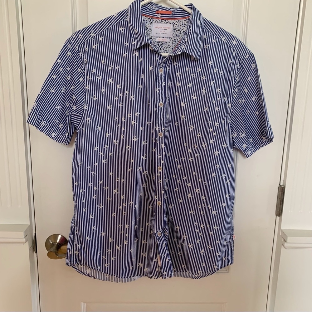 Denim and Flower men’s shirt